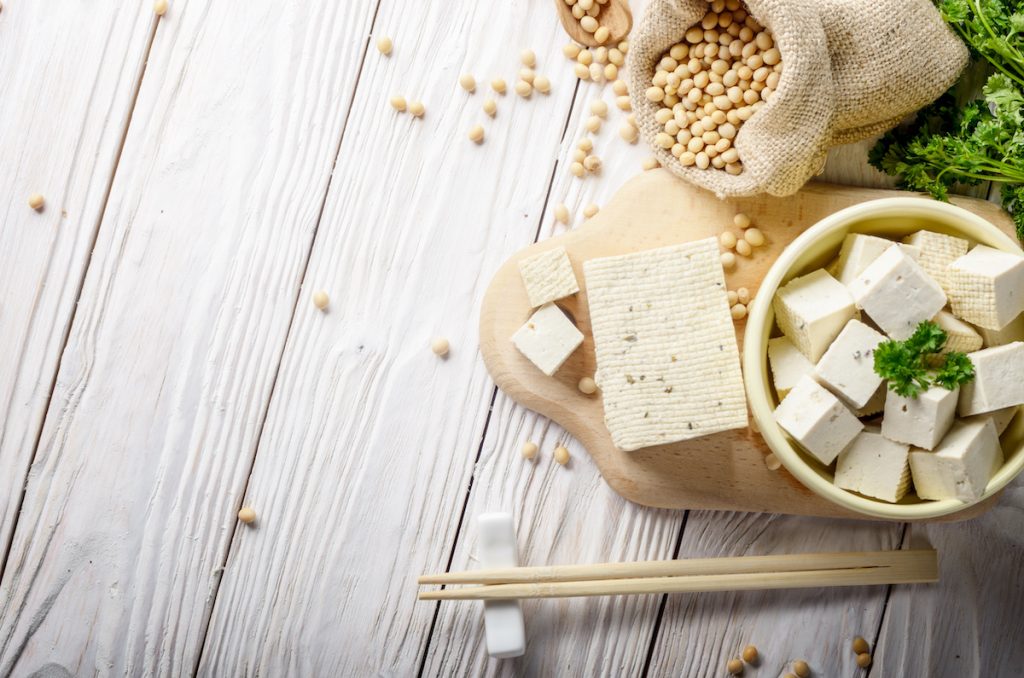 Tofu aux légumes