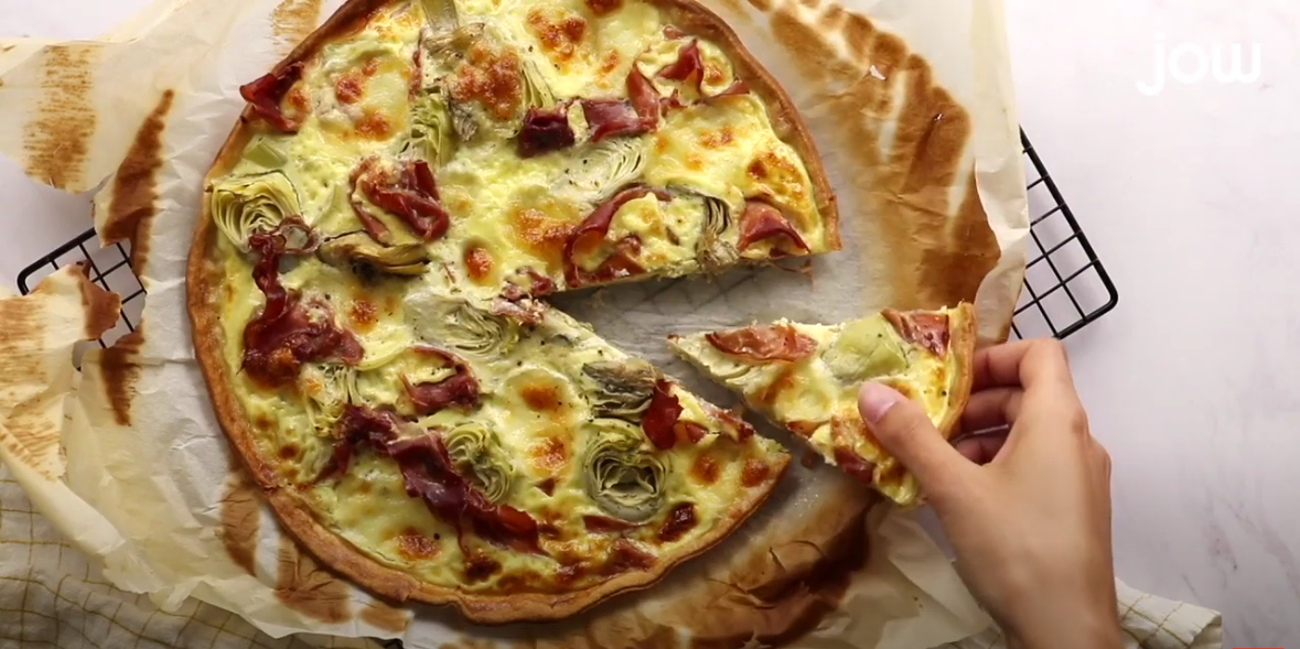 Comment préparer une Tarte aux artichauts ?